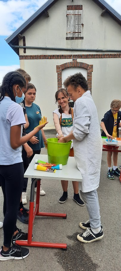 Semaine des langues: fresque