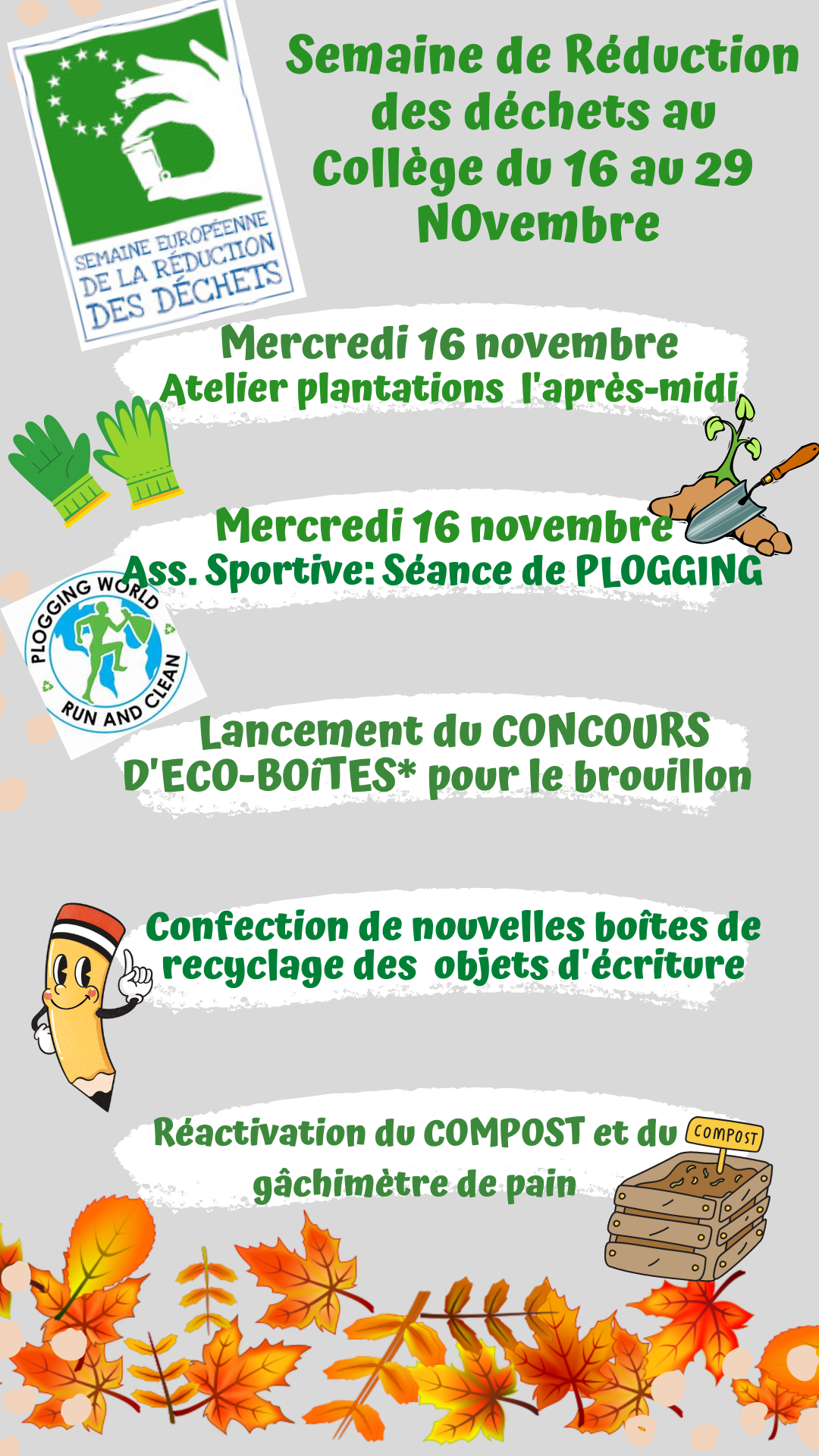 Programme Au Collège