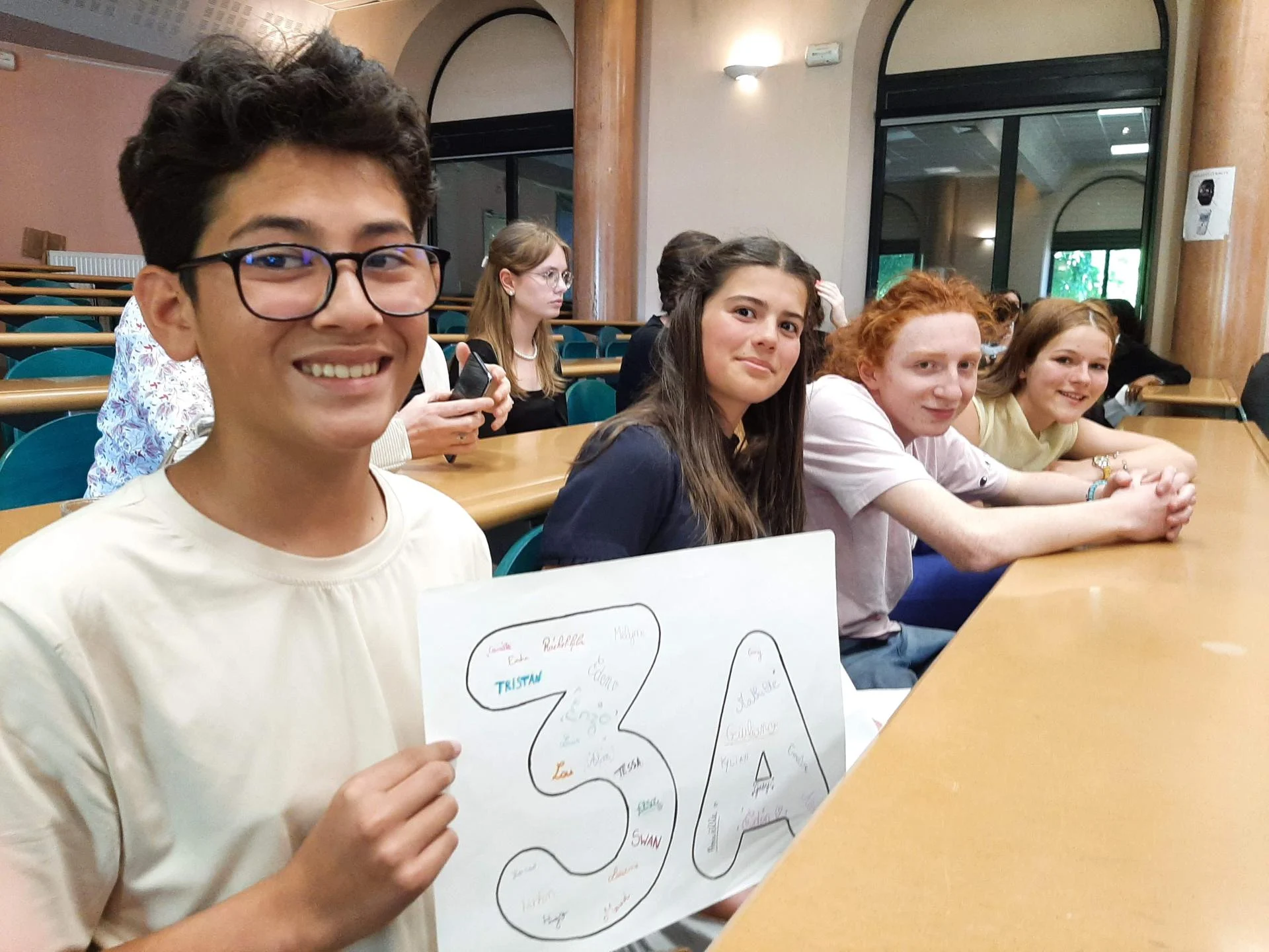 La fierté de représenter la classe !